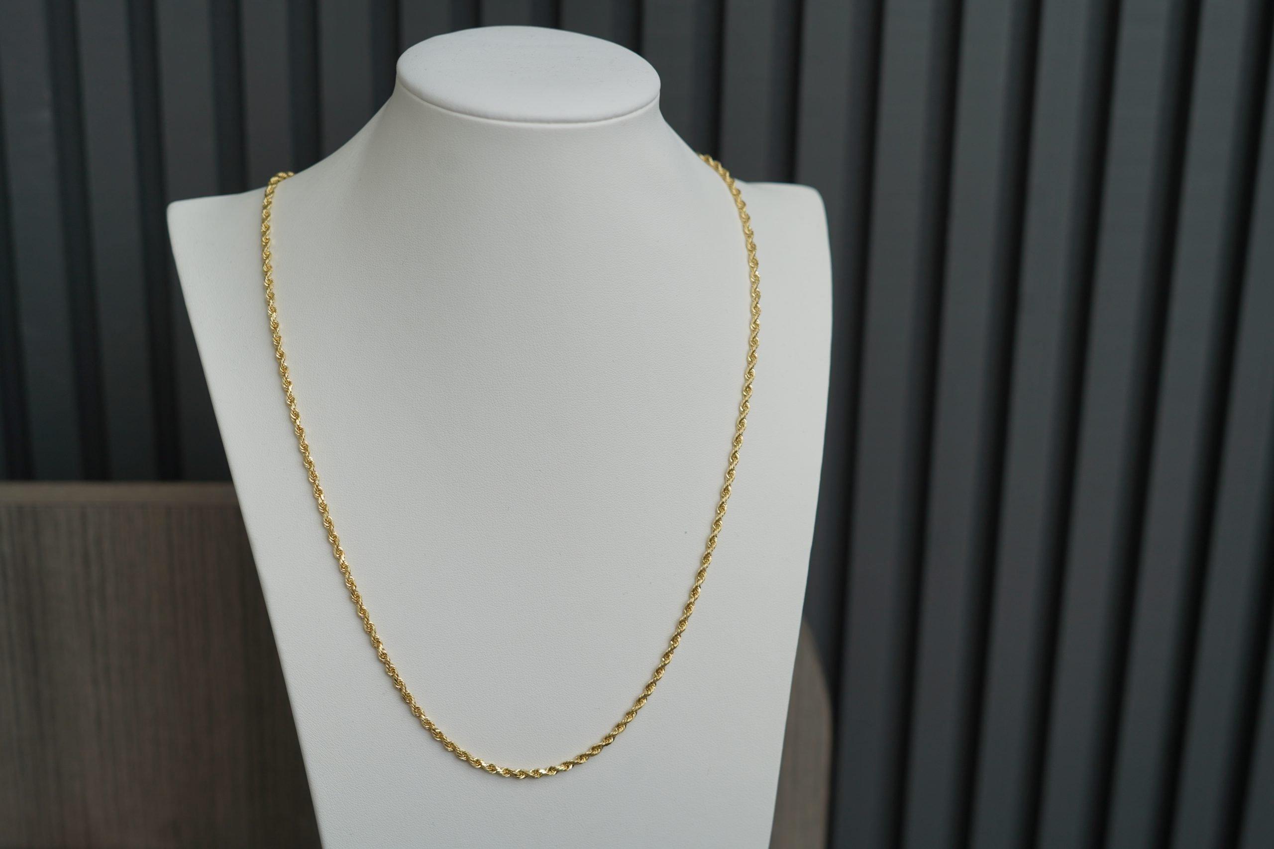 10k Rope Chain 24" - Image 1